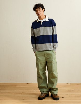 AE Boxy Fit Rugby Shirt