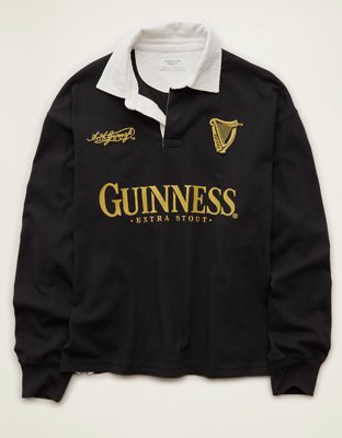 AE Boxy Fit Guinness Graphic Rugby Shirt