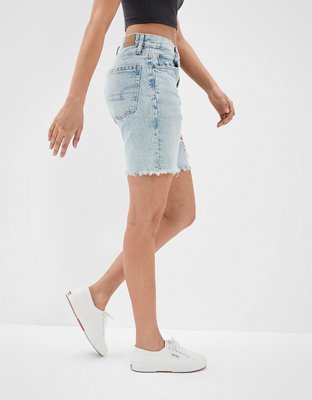 AE Low-Rise Denim Baggy Short