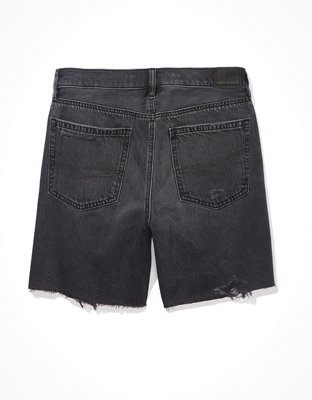 Женские джинсы American Eagle AE Denim Low-Rise Baggy Short — фото 4