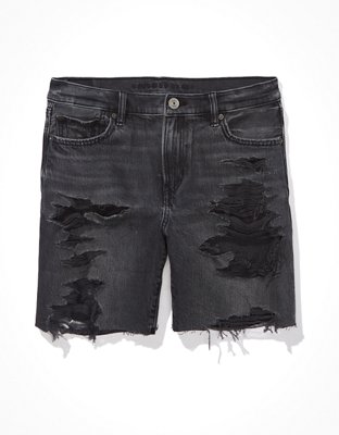 Женские джинсы American Eagle AE Denim Low-Rise Baggy Short — фото 3