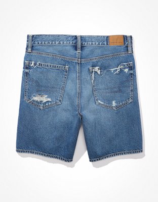 Женские джинсы American Eagle AE Dreamy Drape Denim Low-Rise Baggy Short — фото 4