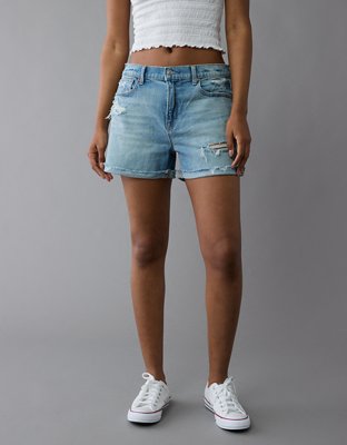 AE Stretch Low-Rise Ex-Boyfriend Denim Short