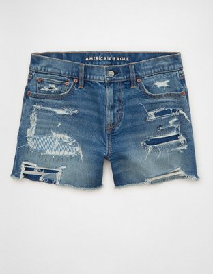 AE Stretch Low-Rise Ex-Boyfriend Denim Short