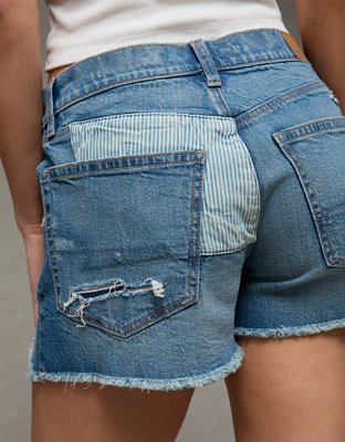 AE Stretch Low-Rise Ex-Boyfriend Denim Short