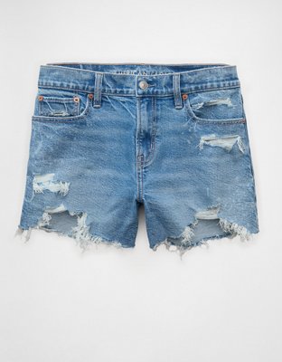 AE Stretch Low-Rise Ex-Boyfriend Denim Short