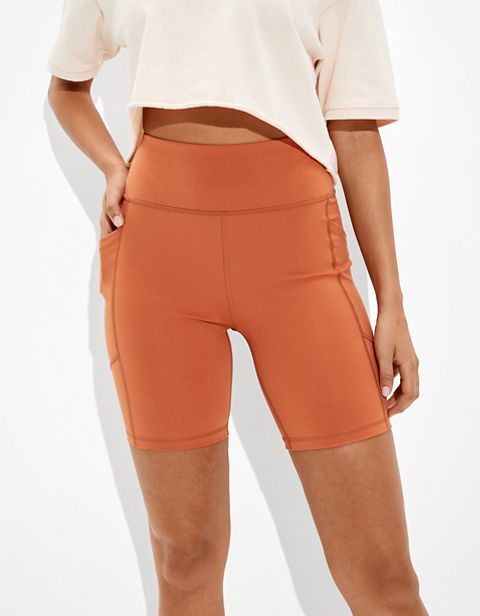 Женские брюки American Eagle AE The Everything Pocket Highest Waist 7" Bike Short