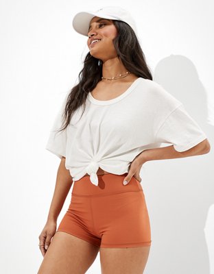 Женские брюки American Eagle AE The Everything High-Waisted 2" Short Short — фото 4