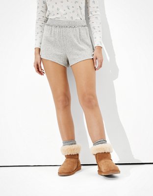 AE Plush Super High-Waisted Shortie | American Eagle