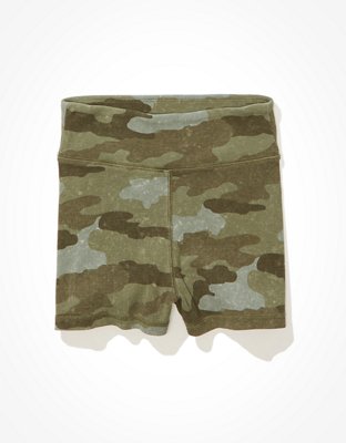 Женские брюки American Eagle AE Super High-Waisted Ribbed 2" Short Short — фото 3