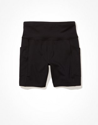 Женские брюки American Eagle AE Everything Pocket Super High-Waisted 6" Bike Short — фото 3