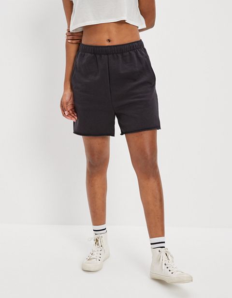 Женские свитеры American Eagle AE Fleece Baggy Short