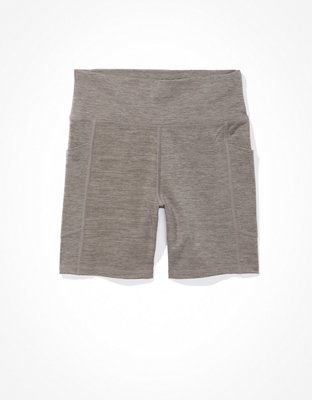 AE Everything Pocket Fleece Super High-Waisted 6" Bike Short