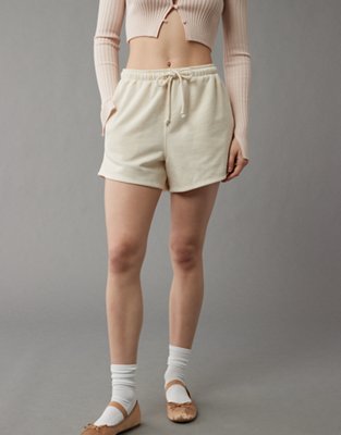 American eagle fleece shorts on sale