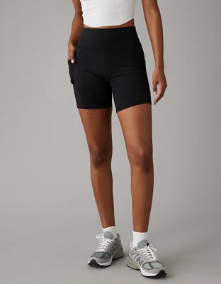 AE Everything Pocket Super High-Waisted 6" Bike Short