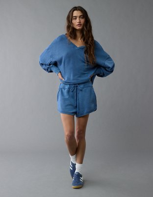 パンツ AEAE TRUNK LAYERED SWEATSHORTS [NAVY] TRUNK LAYERED SWEATSHORTS [NAVY] – aeae JAPAN