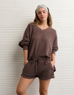 AE High-Waisted Big Hug Fleece Short