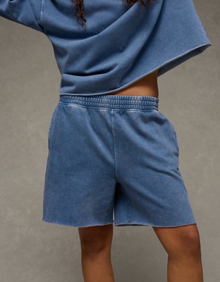 AE Everyday Luxe High-Waisted Sweat Short | American Eagle
