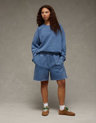 AE Everyday Luxe High-Waisted Sweat Short