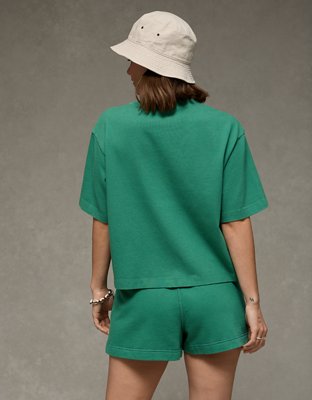 AE High-Waisted Fleece Short