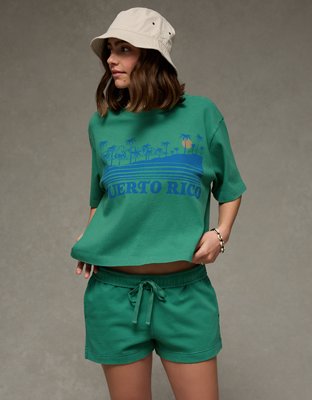 AE High-Waisted Fleece Short from American Eagle - $29.96