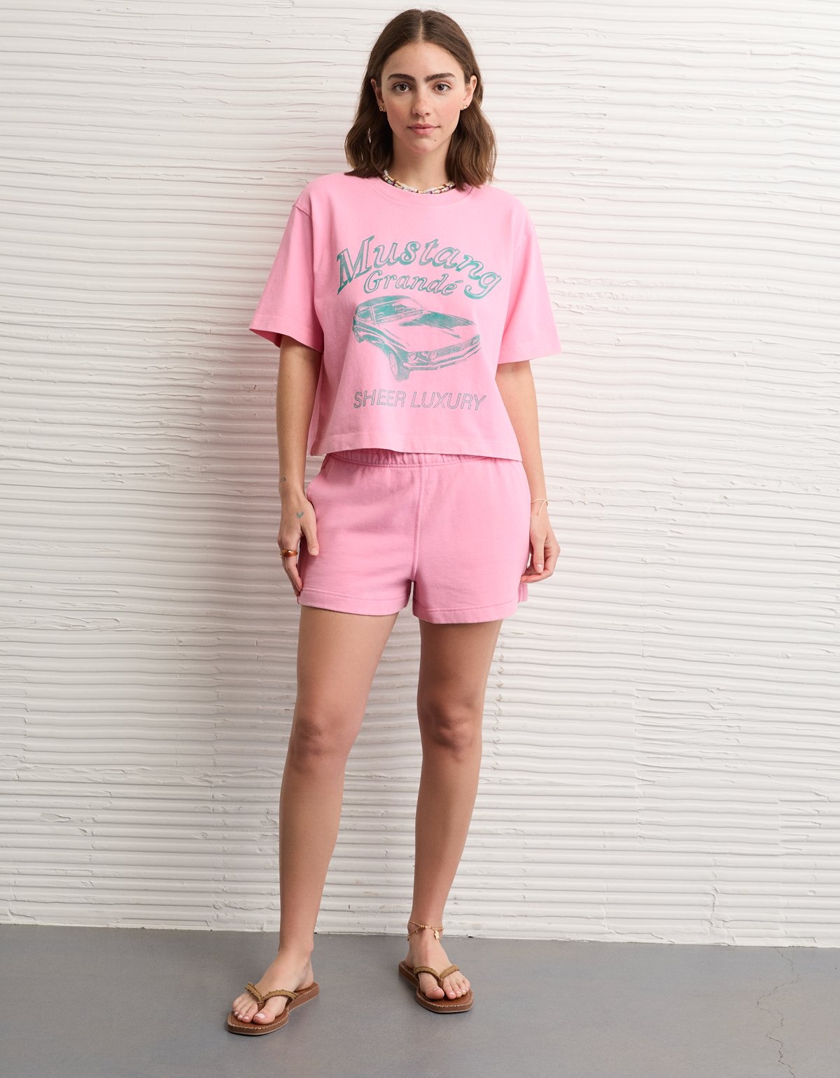 AE High-Waisted Fleece Short - image 5