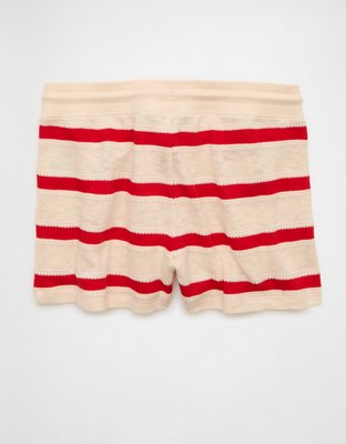 AE Striped Pull On Sweatshort
