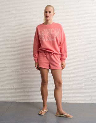 AE High-Waisted Fleece Short