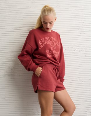 AE High-Waisted Fleece Short