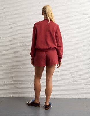 AE High-Waisted Fleece Short