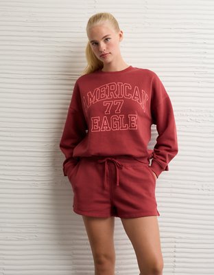 AE High-Waisted Fleece Short