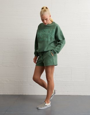 AE High-Waisted Fleece Short