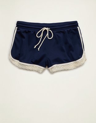 AE Lace Trim Mesh Short