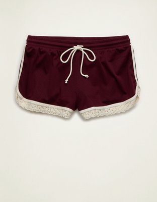 AE Lace Trim Mesh Short