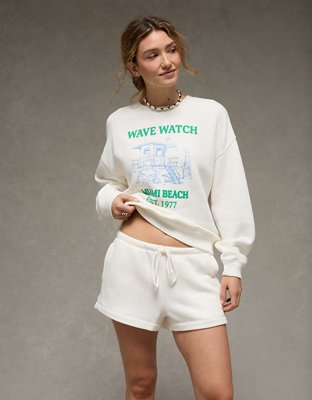 AE High-Waisted Fleece Short