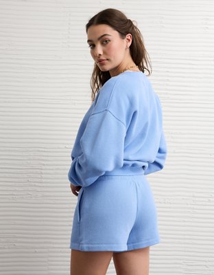AE High-Waisted Fleece Short