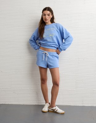 AE High-Waisted Fleece Short