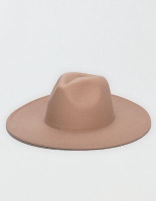 Wide Brim Felt Hat, Men's Accessories, Socks & Footwear