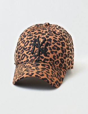 leopard ny yankees hat