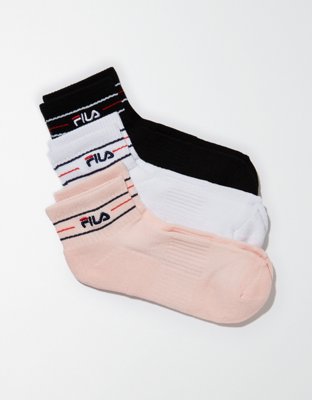 Fila Heritage Striped Welt Crew Socks 3-Pack