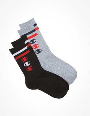 champion logo socks