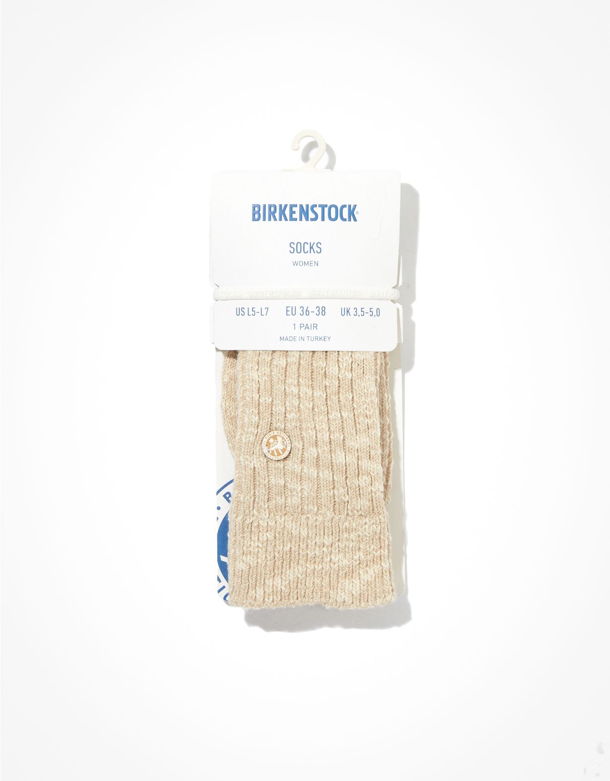 Birkenstock Cotton Slub Crew Sock