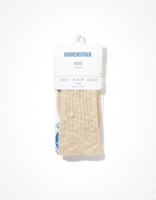 Birkenstock Cotton Slub Crew Sock
