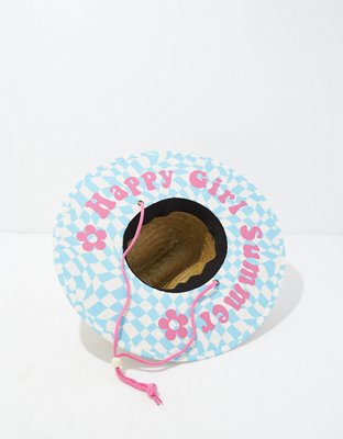 Женские головные уборы American Eagle San Diego Hat Company Wide Brim Straw Hat — фото 2