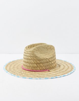 Женские головные уборы American Eagle San Diego Hat Company Wide Brim Straw Hat — фото 3