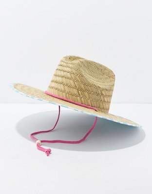 San Diego Hat Pinched Crown Straw Sun Hat Coffee