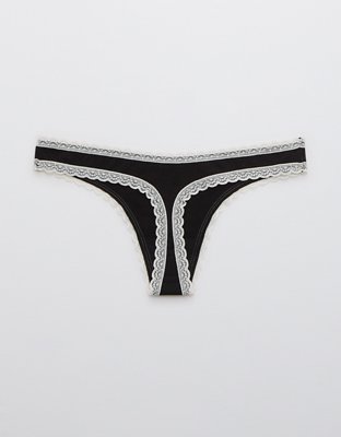 Aerie Cotton Thong Underwear