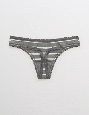 Aerie Cotton Thong Underwear