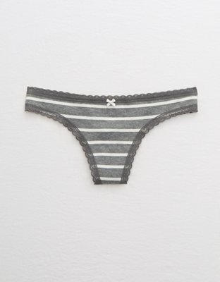 Aerie Cotton Thong Underwear