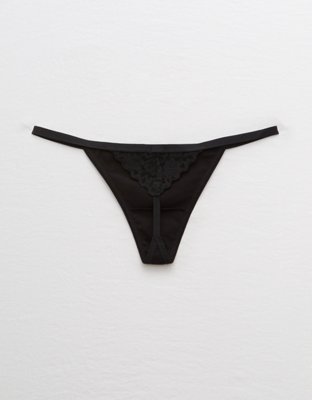 Aerie Cotton String Thong Underwear